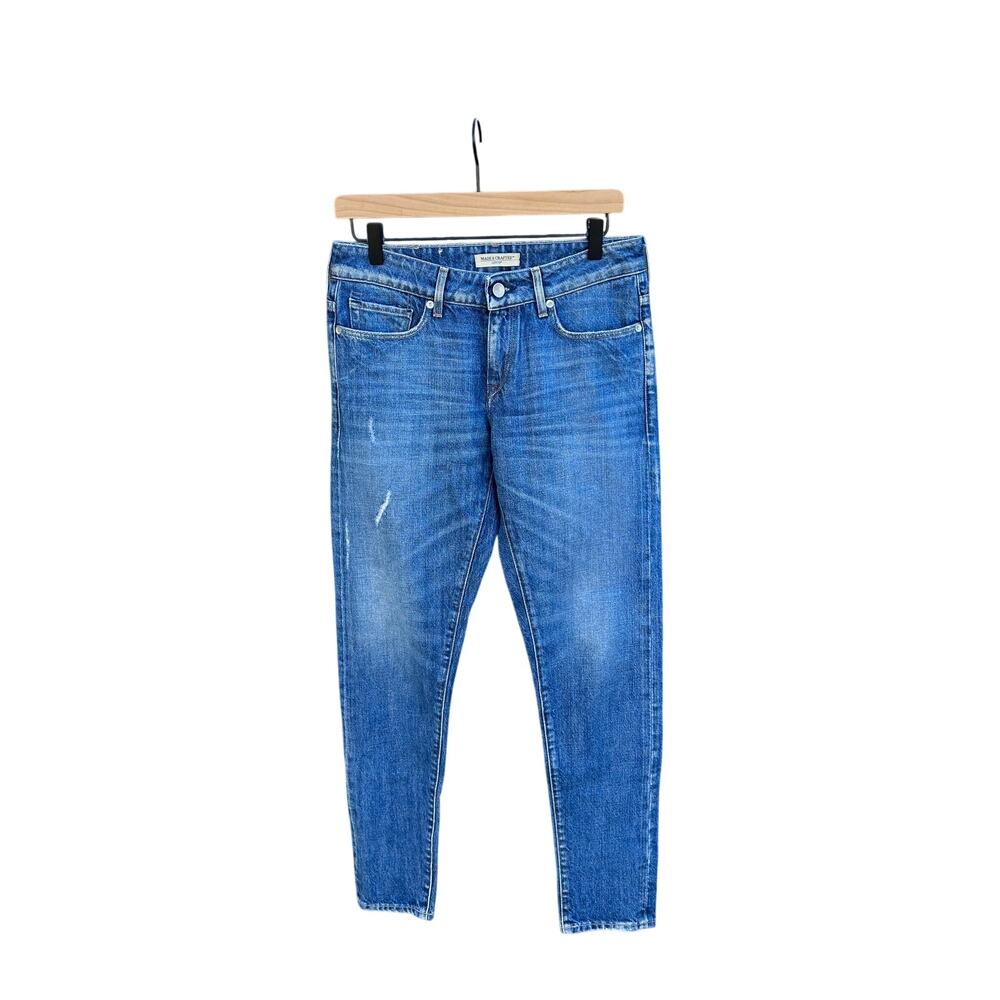 Made & Crafted Levi's Marker Tapered‎ Women's Jeans sz 25 w/ distressing